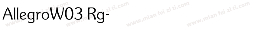 AllegroW03 Rg字体转换